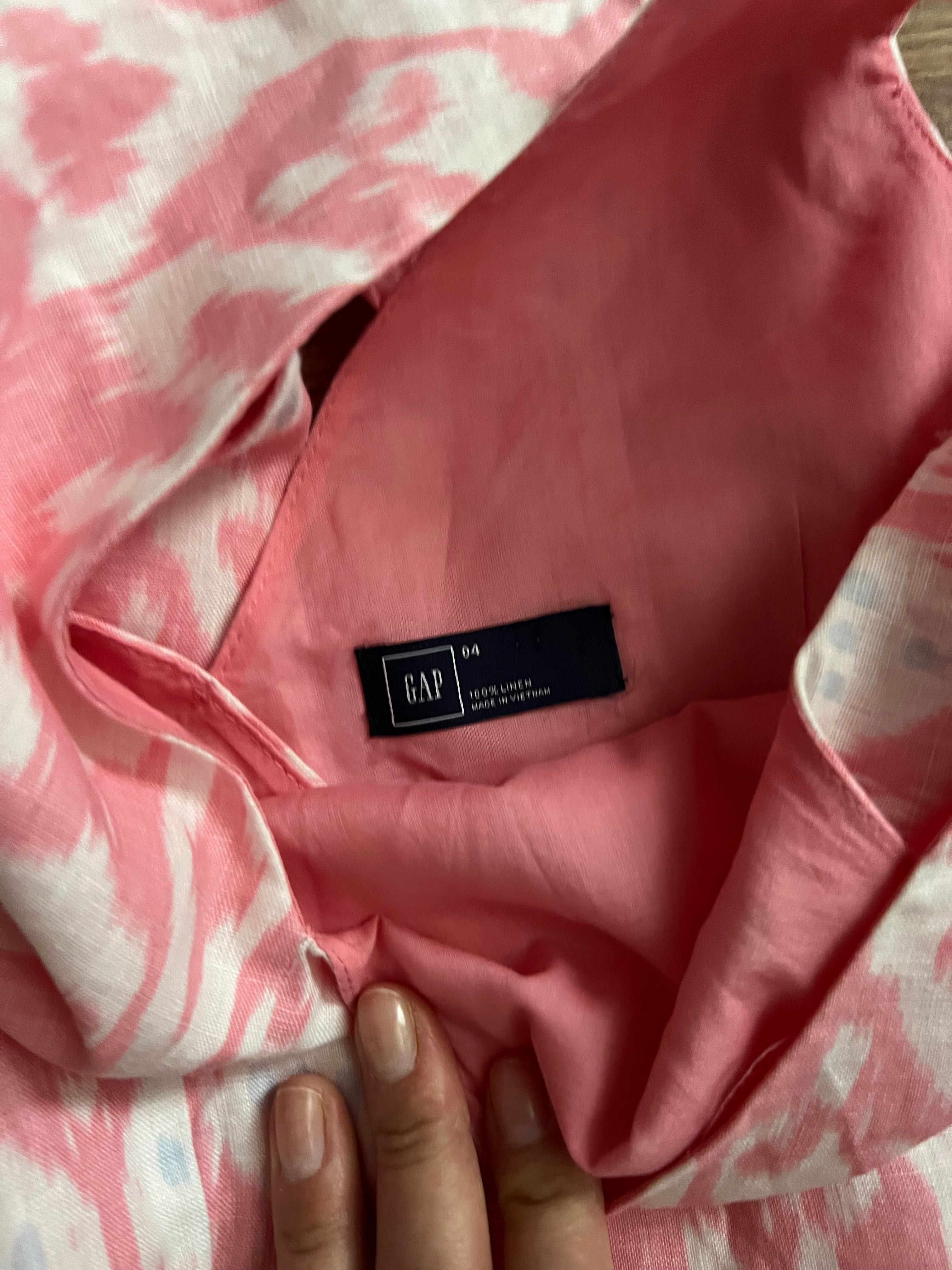 Рокля 38 размер,h&m чисто нова,само свален етикет,розова рокля GAP
