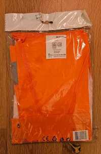НОВА Оранжева светлоотразителна жилетка с рефлектираща лента