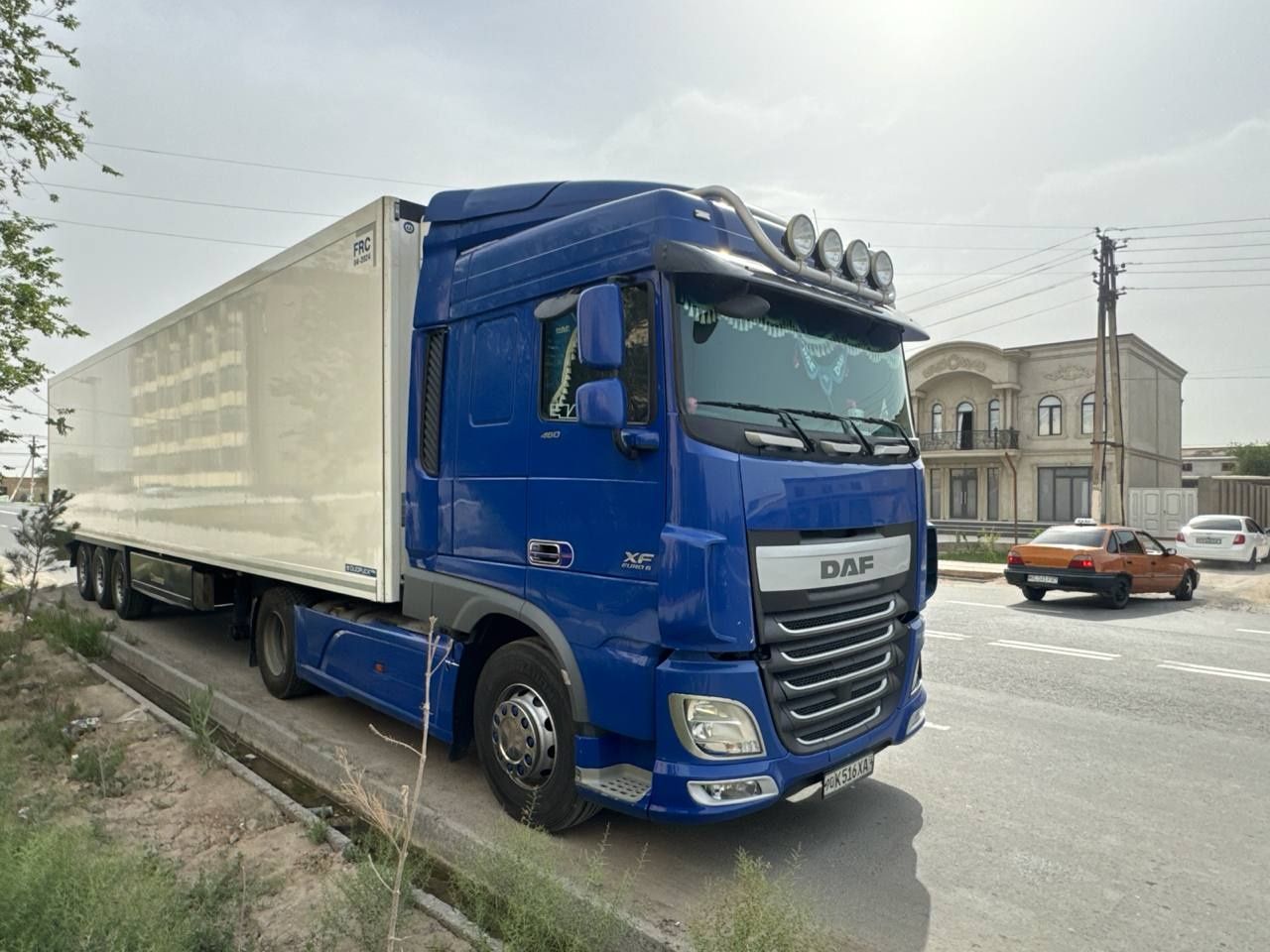DAF XF EURO 6 + KRONE Реф cотилади