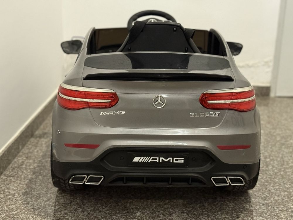 Акумулаторен джип  / кола Mercedes AMG GLC 63 S Металик