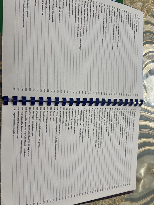 Fizikadan to’plam barcha mavzular + sovg’a fizika variant kitobcha