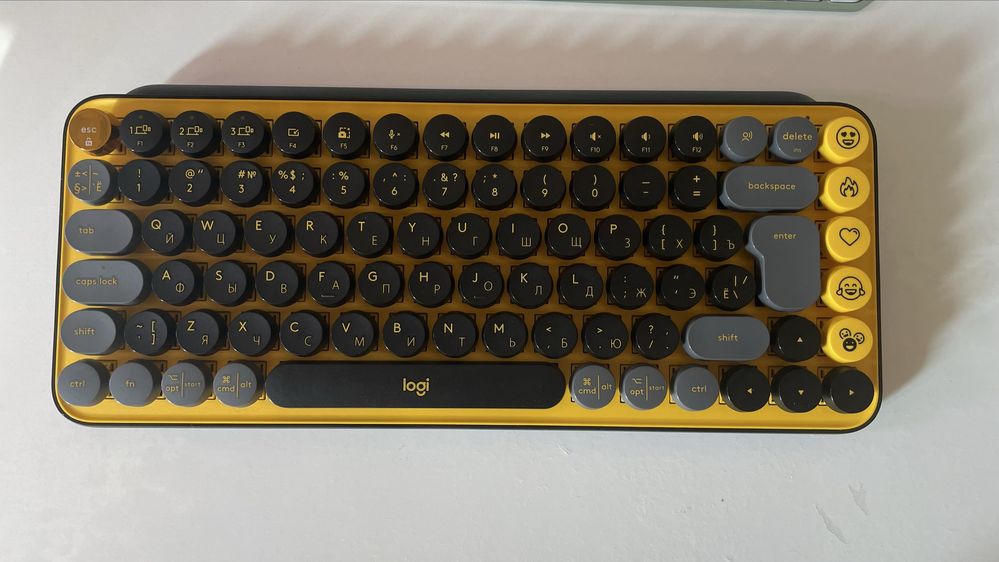 Механическая беспроводная клавиатура Logitech Pop keys