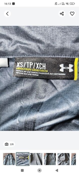 Geaca antivant Under Armour XS /150