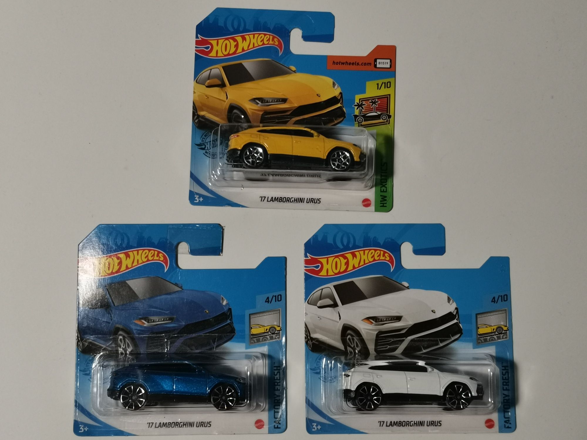 Lot HotWheels Lamborghini Urus