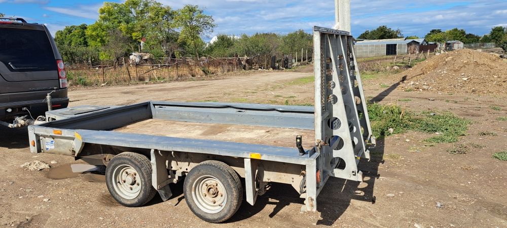 Remorca 3500kg trailer 3.5T pt utilaje, miniexcavator