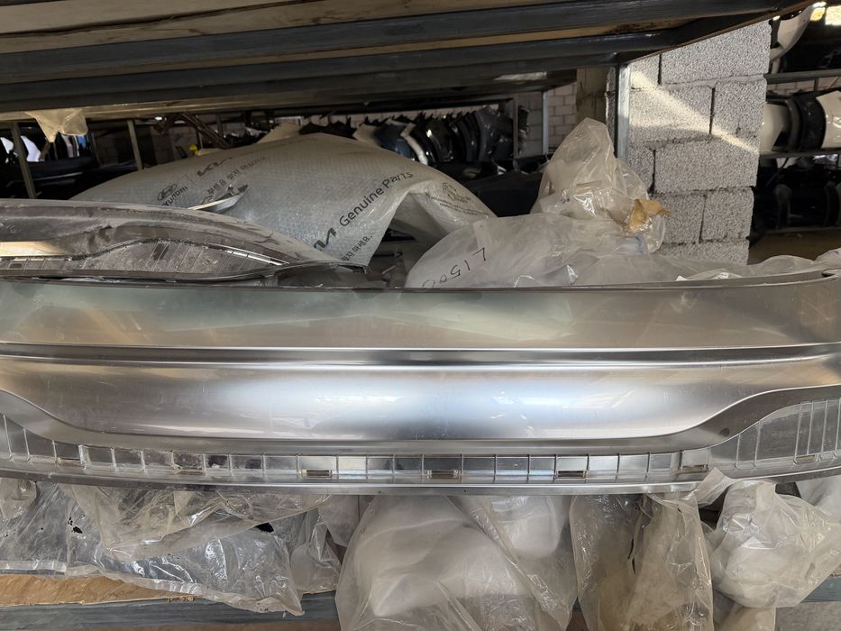 Хром на бампер задний сантафе