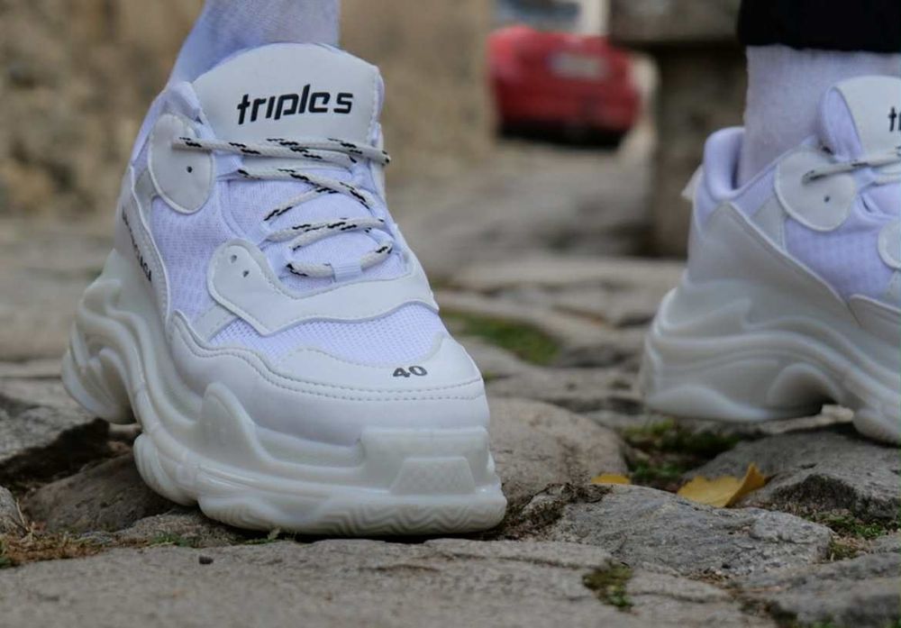 Balenciaga TripleS (36-40) Цвят- Бяло