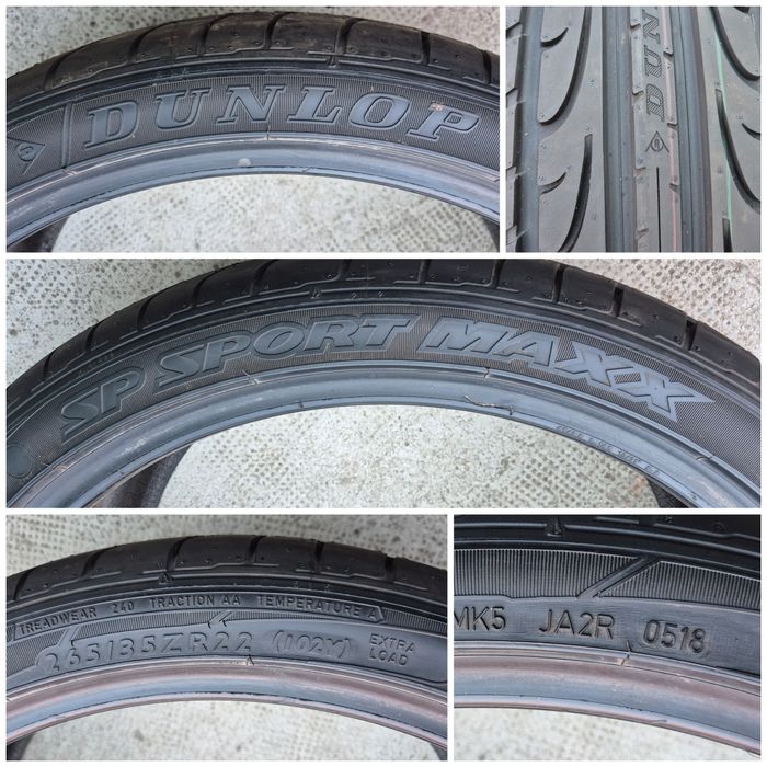 O bucată 265/35 R22 vară - una Continental Pirelli Goodyear Dunlop