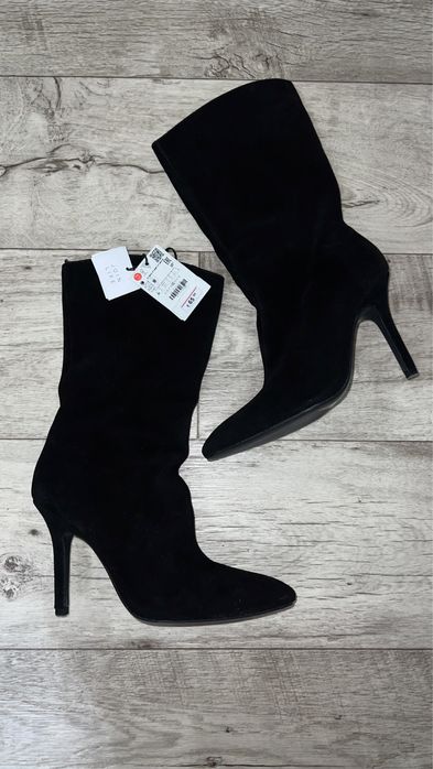 Сапожки весенние женские Zara