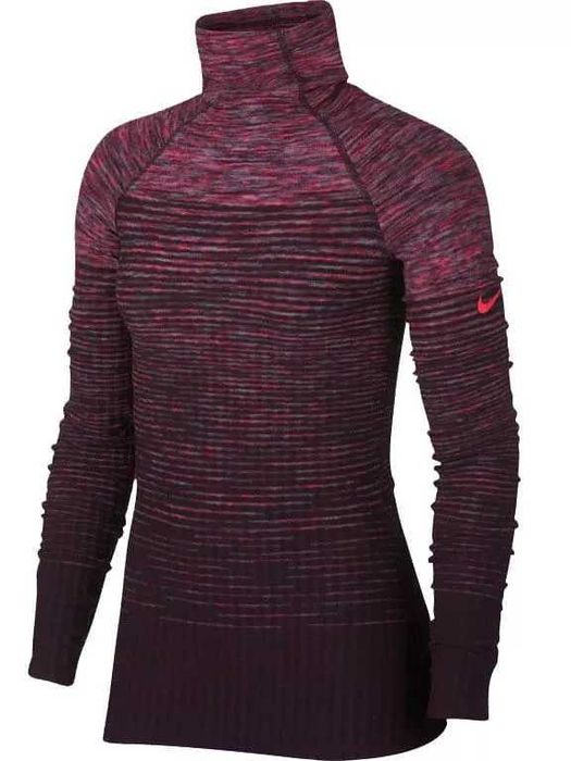 Nike Оригинална дамска фланелка за фитнес / бягане размер М