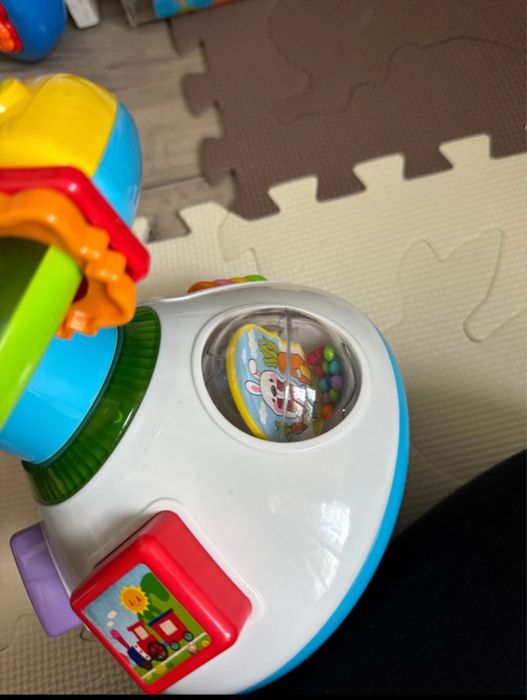 Jucarie muzicala cu proiector si volan