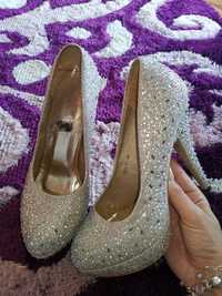 Pantofi cristale swarovski 40