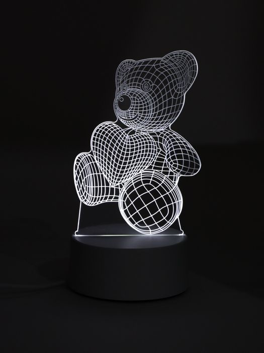 Ночники разных видов 3D LED