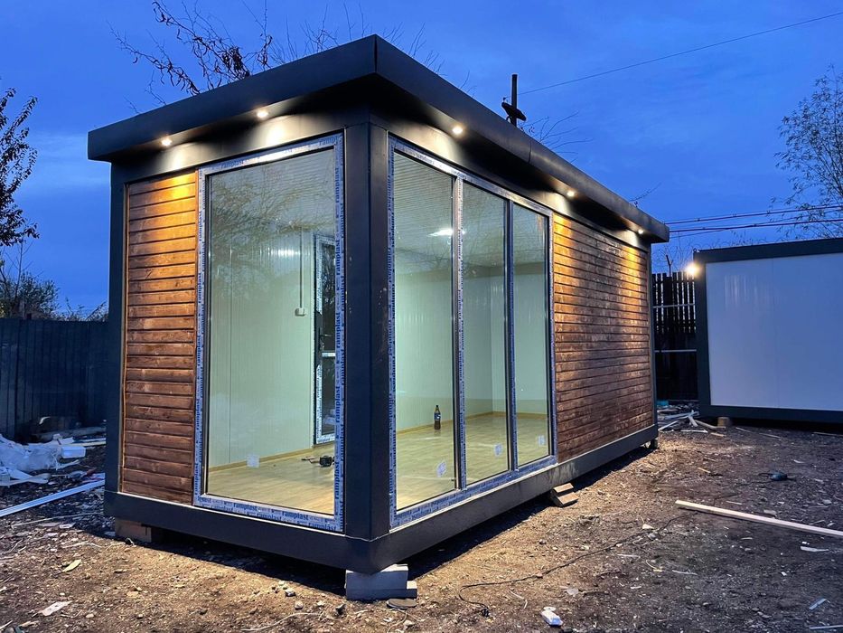 Containere modulare container birou șantier vitrina fast food