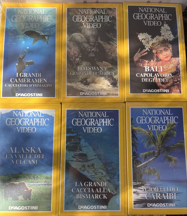 Casete video originale National Geographic