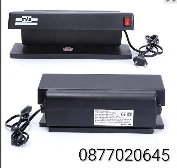 ПРОФЕСИОНАЛЕН ДЕТЕКТОР за фалшиви банкноти, детектор за пари TK-2028