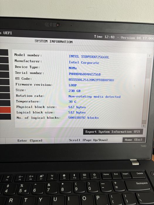 Laptop Lenovo Thinkpad