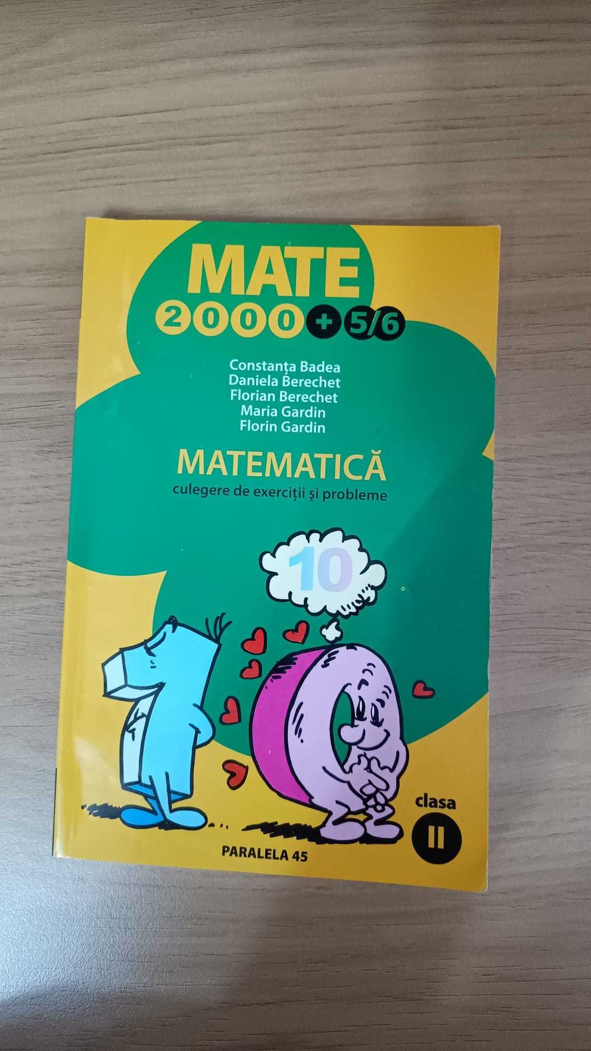 Matematica - culegere exercitii si probleme clasa II-a