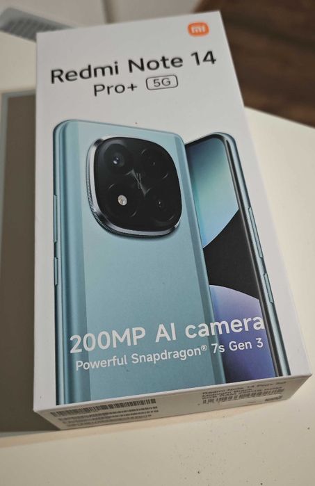 Xiaomi Redmi Note 14 Pro+, 12GB RAM, 512GB, 5G, Midnight Black