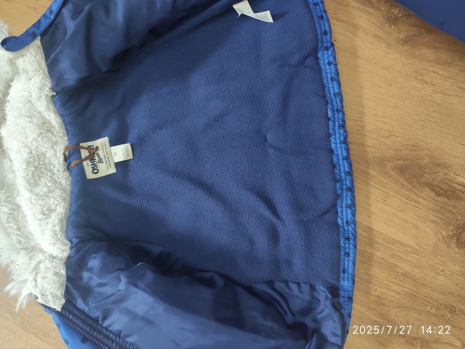 Зимний полукомбинезон с курткой ошкош Oshkosh. На 4года