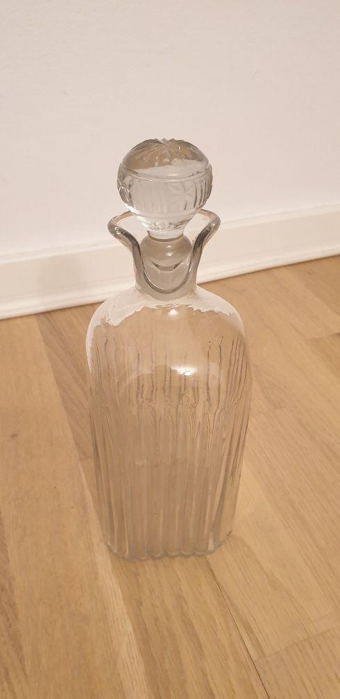 Sticla recipient sticla vintage colectie brandy Anglia 1860