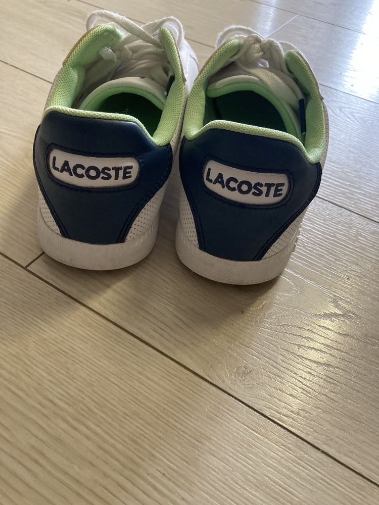 Adidas sneakers Lacoste 38 albi
