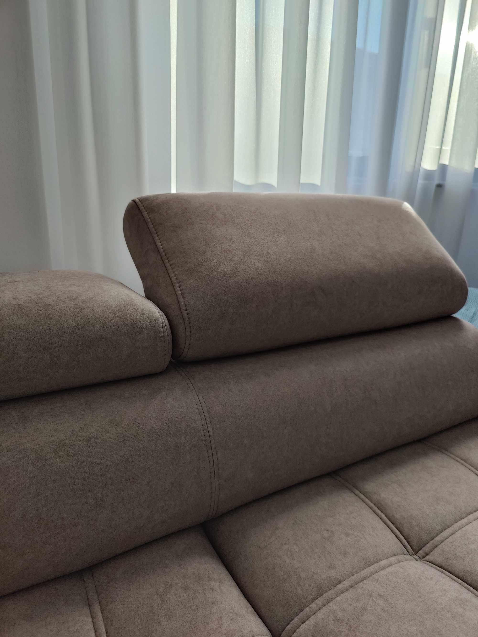 Canapea / Coltar extensibil NOU bej / cream