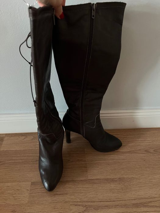 Cizme din piele naturală Enzo Bertini mărimea 38