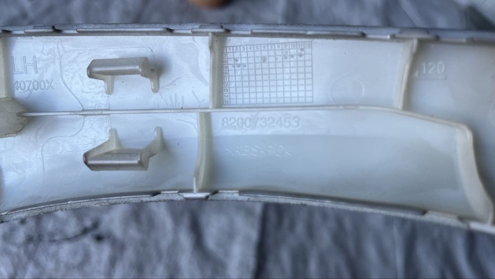 Лайстна предна лява врата Dacia Sandero