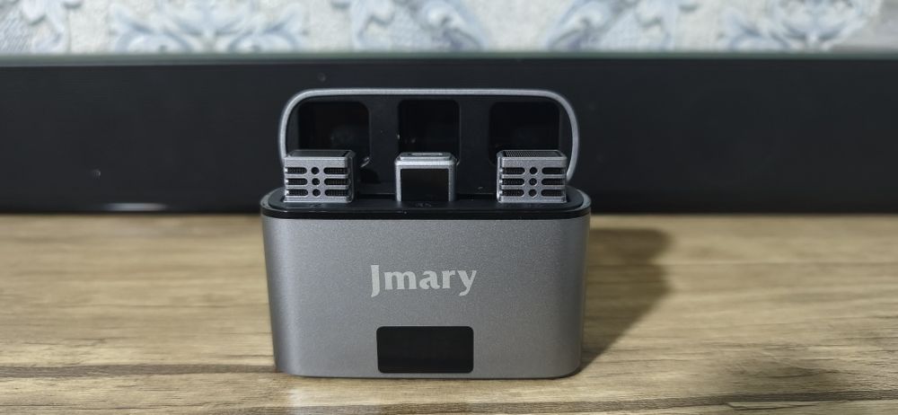 Audio mikrafon Jmary ideal, karobka bor