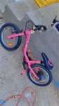 Bicicletă copii 14 inch – Roz, design atractiv, pregătită de aventură!