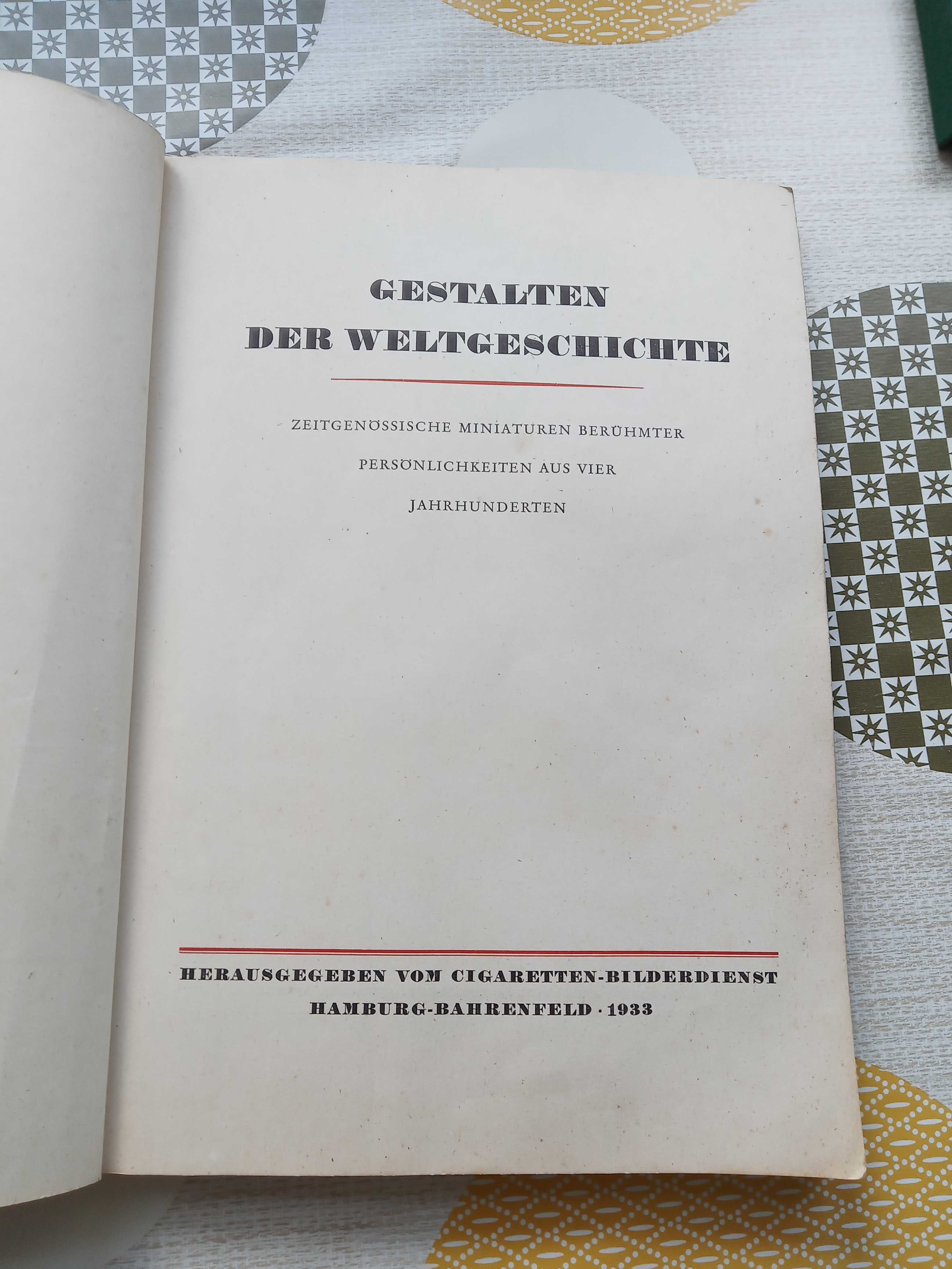 Книга История Царских династий 1933 Германия -Рейх