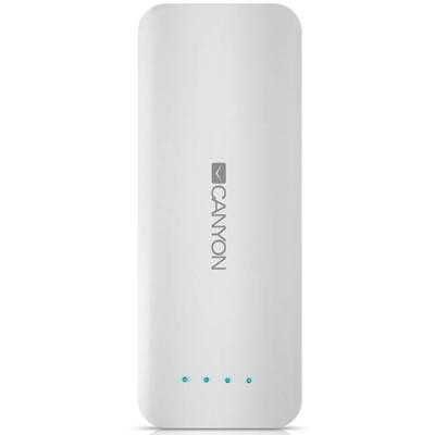 Зарядно устройство - Power Bank 15600 mAh CANYON CNE-CPBP156W Бяла