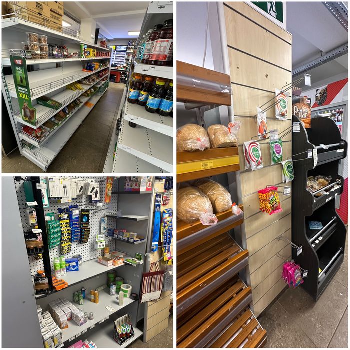 Vand rafturi metalice * rafturi magazin alimentar