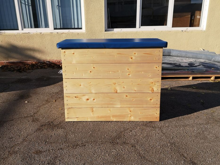 Lada gimnastica trapezoidala cu 5 module