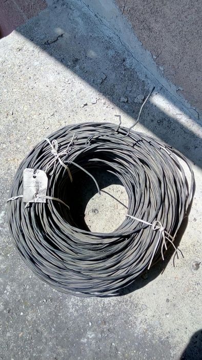 Cablu telefonic exterio (brida)Alu.cu izolatie pvc 2X1,15 aprox.280 m