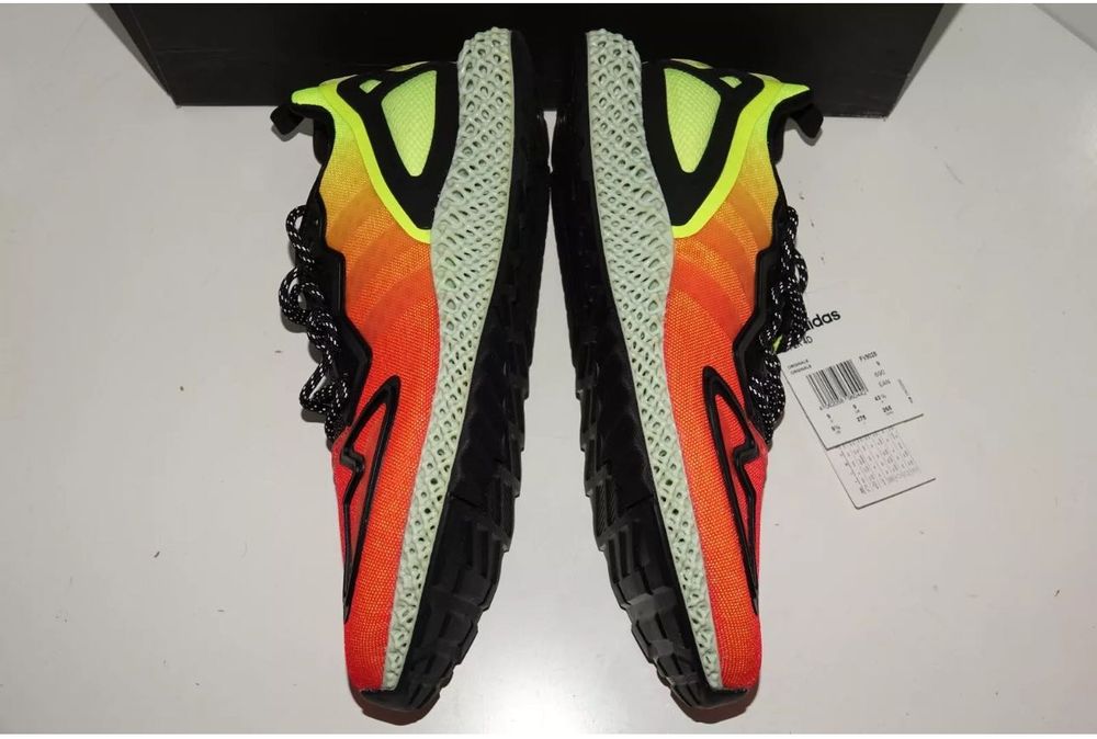 Adidas ZX 2K 4D FV9028 Жълт Червен Черен