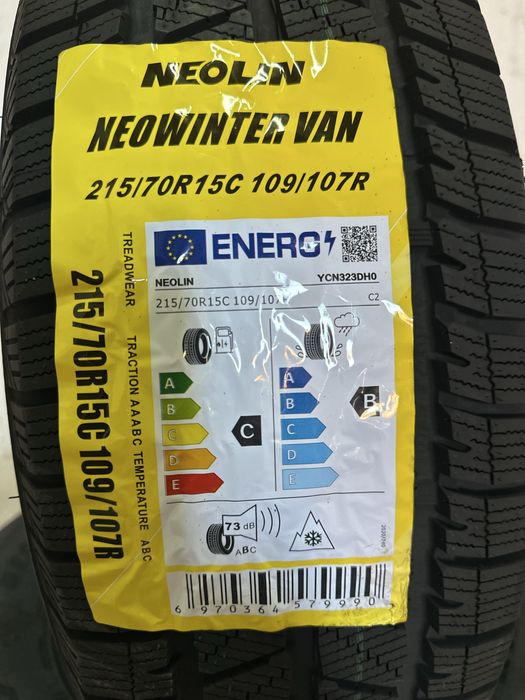 Нови зимни бусови гуми NEOLIN 215/70R15C 109/107R НОВ DOT 2157015