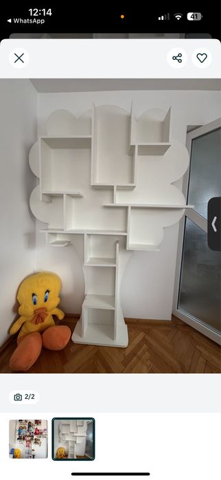 Biblioteca copac alb