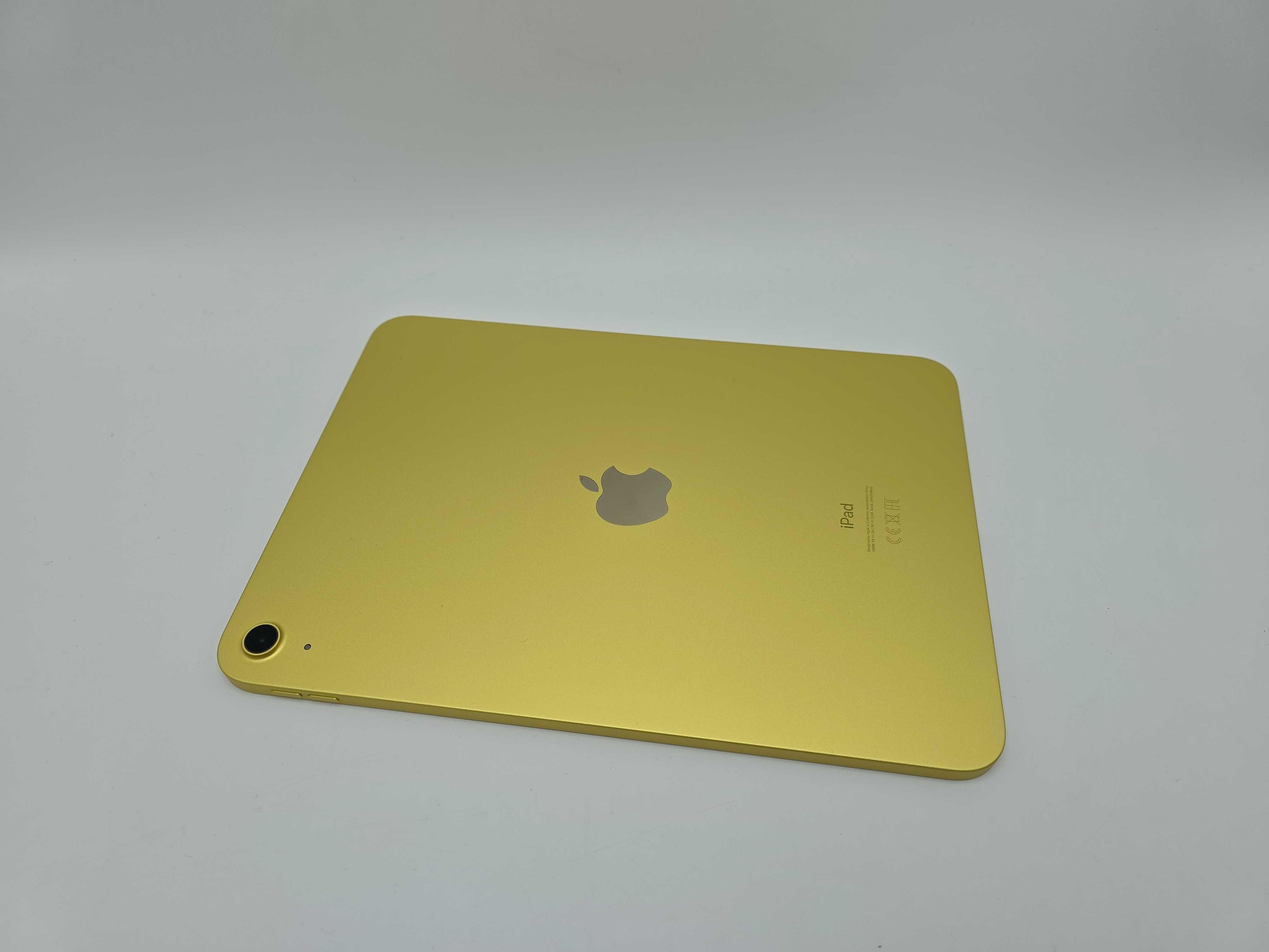 Tableta 10.9 Apple iPad 10th Gen 2022 Yellow 256GB WiFi GPS Garantie