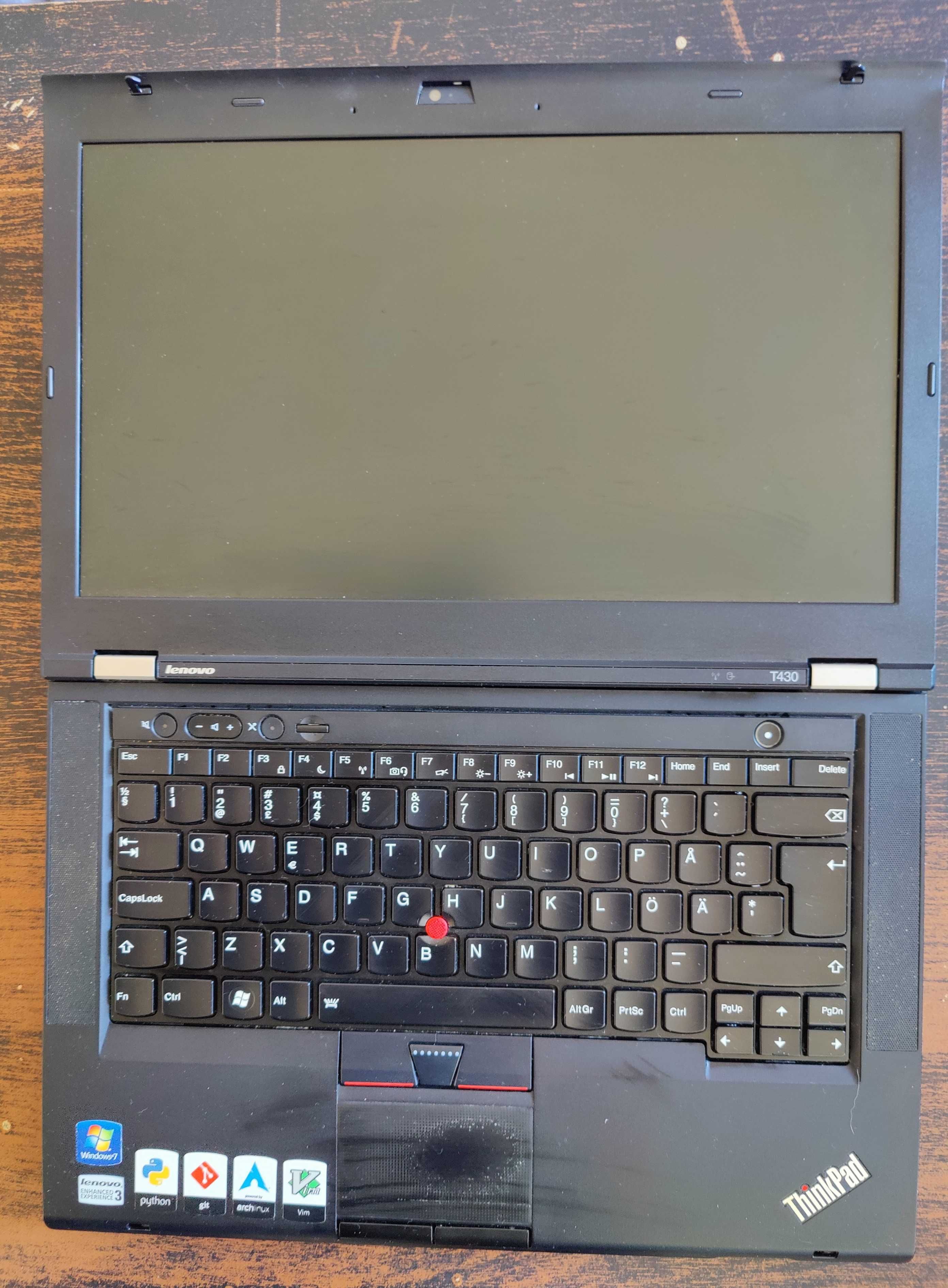 Lenovo ThinkPad T430 - 12GB RAM - i5 3320M - 2 x SSD 540GB (total)