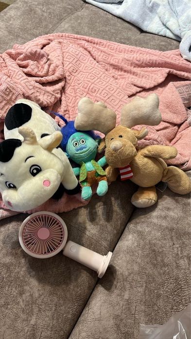 Игрушки и вентилятор от usb-c