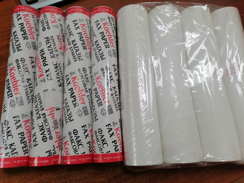 Продам факсовую бумагу новая