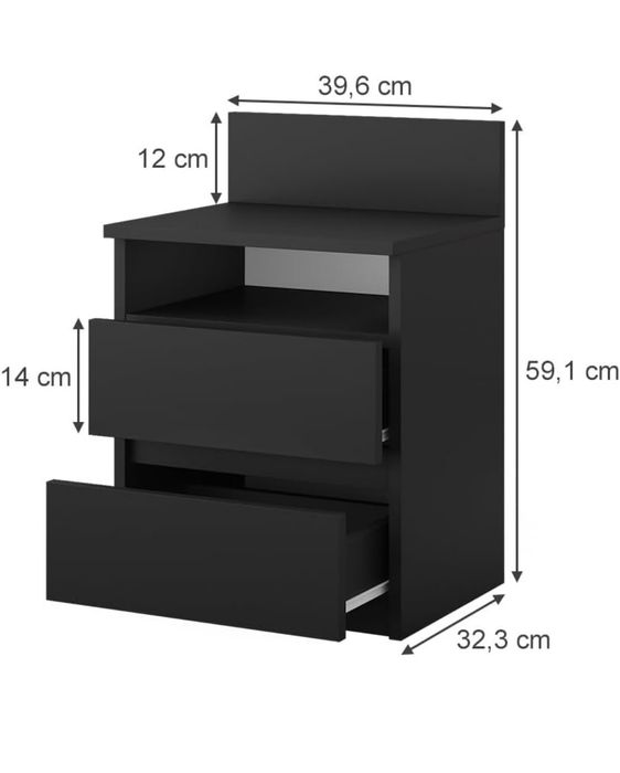 Комплект две нощни шкафчета Vicco 5800