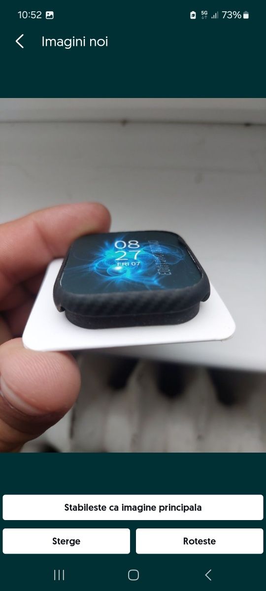Protectie Pitaka pt ceas Apple 45 mm