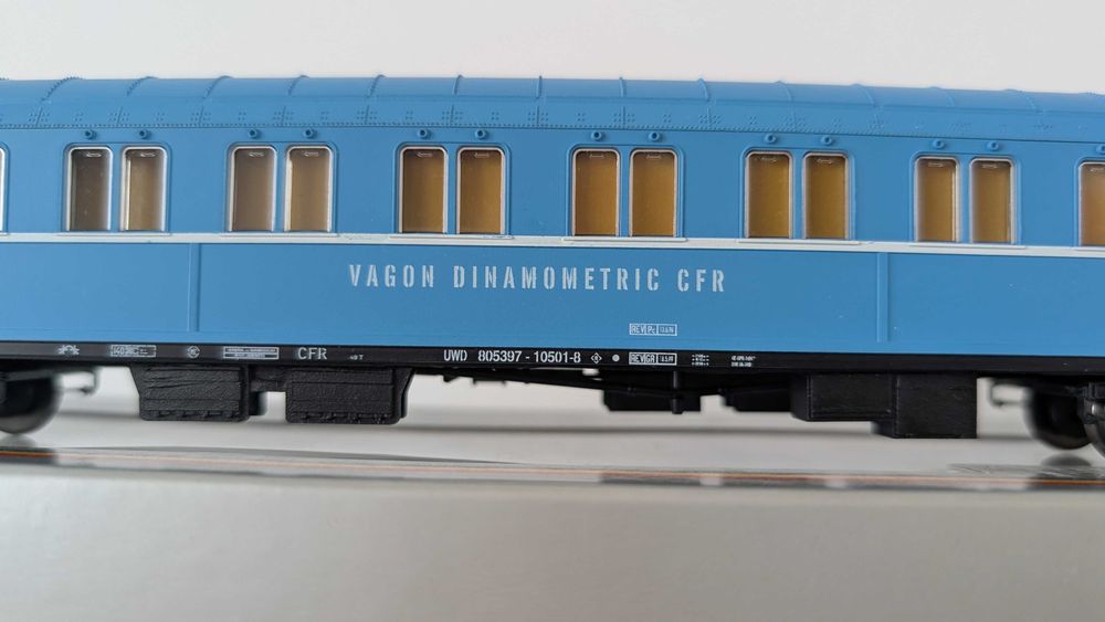 Vagon dinamometric CFR, AF 20001, ho, nou