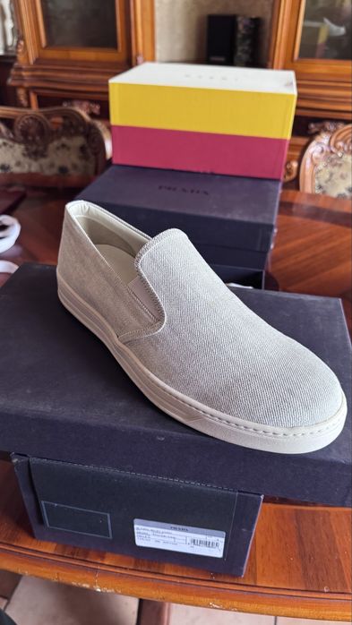 Prada sneakers Alb-gri