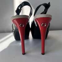 Дамски оригинални сандали на ток Guess