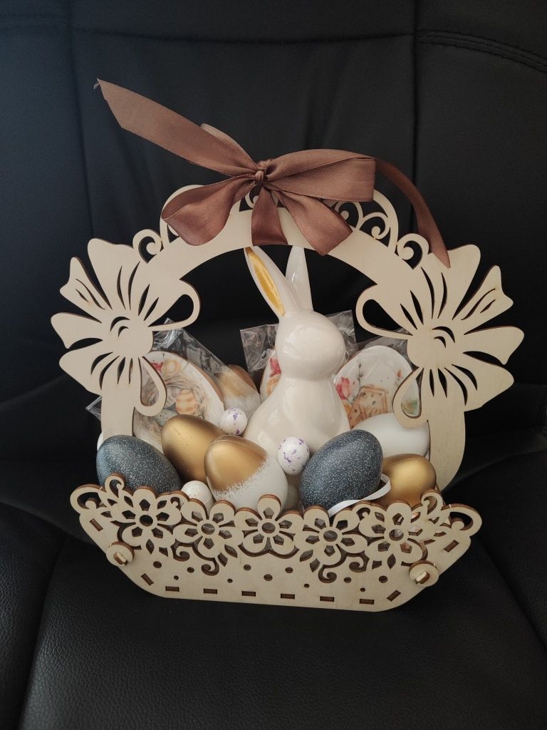Пасхальный набор подарок на Пасху букет яйца фигурка пряник