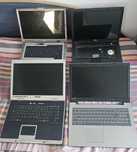 Lot 4 laptopuri pentru piesei